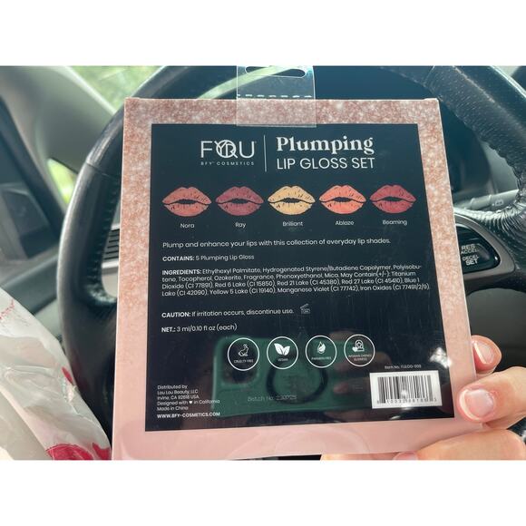 NWT BFY Cosmetics plumping lip gloss - Picture 3 of 3